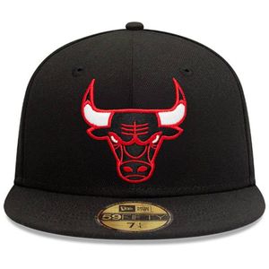 Gorra Chicago Bulls 5950 New Era Nba Authentic Black