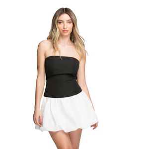 Vestido Vestir Corto Sin Manga