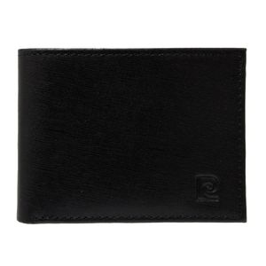 Cartera De Doble Piel Pierre Cardin Modelo P70-0240-1 Color Negro Para Caballero