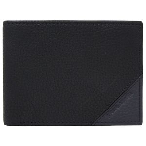 Cartera De Doble Piel Pierre Cardin Modelo P70-0251-1 Color Negro Para Caballero