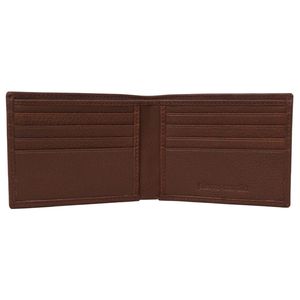 Cartera De Doble Piel Pierre Cardin Modelo P70-0270-7  Color Café Para Caballero