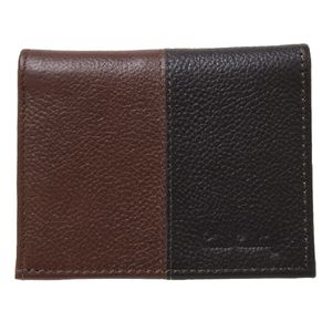 Cartera De Doble Piel Pierre Cardin Modelo P70-0261-2 Color Café Y Negro Para Caballero