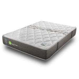 Juego Colchon Y Box Linea Suport Confort Medio Firme Con Altura De 28 Cm