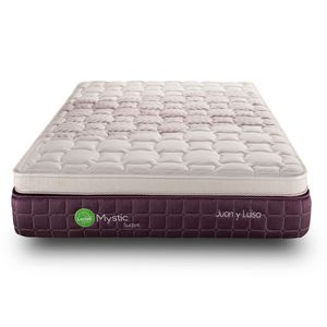 Juego Colchon Y Box Linea Luxury Confort Medio Firme Con Altura De 32 Cm
