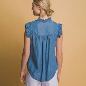 Blusa Camisera Casual Manga Corta