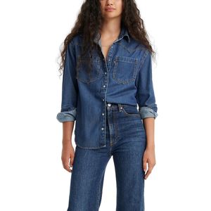 BLUSA CAMISERA CASUAL MANGA LARGA