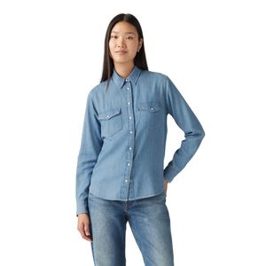 Blusa Camisera Casual Manga Larga