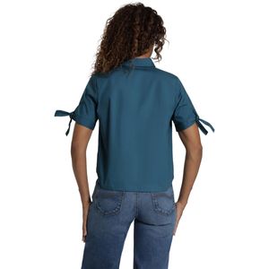 BLUSA CAMISERA CASUAL MANGA CORTA