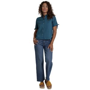 BLUSA CAMISERA CASUAL MANGA CORTA