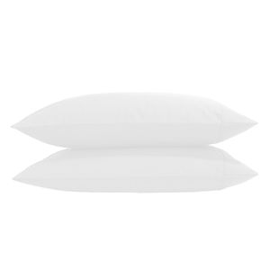 Juego Fundas Almohada Essens Casa Classic Estándar Blanco