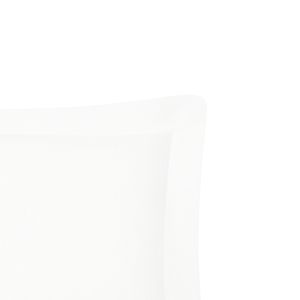 Juego Fundas Decor Almohada (Sham) Classic Ks Blanco