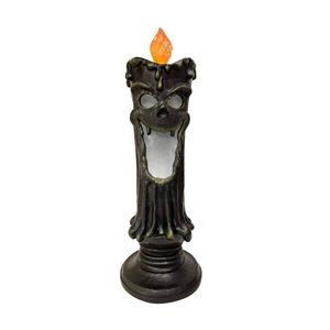 Vela De Resina De Halloween con Luz Led