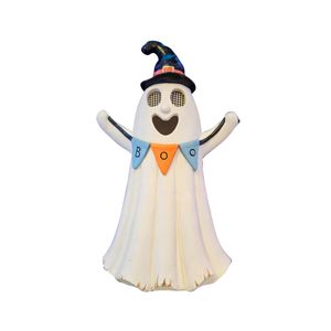Decoración Halloween Fantasma Con Bandera Boo