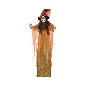 Decoración Halloween Bruja Animada Colgante 182 cm