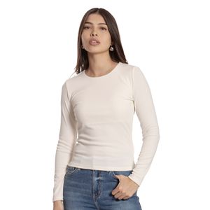 Blusa Casual Manga Larga