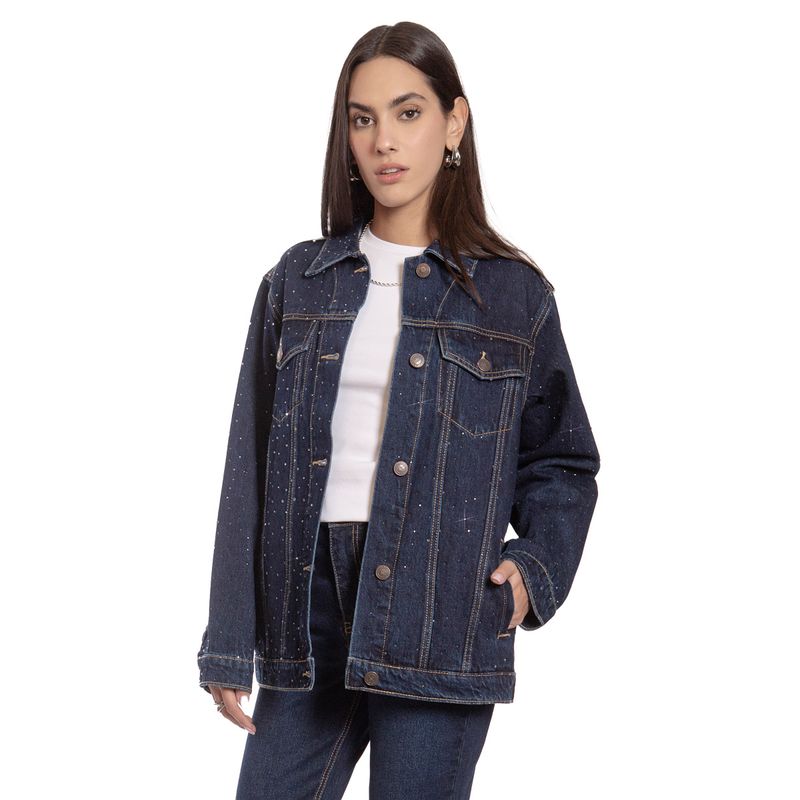 Chamarra Balam de Mezclilla con Brillos Gran Chapur