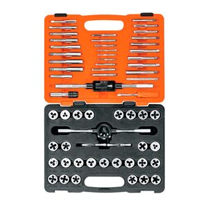 Juego de 60 Piezas de Machuelos y Tarrajas Truper J-MATA-60