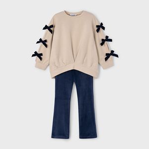 Conjunto Mayoral Leggins y Sudadera Moños