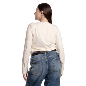 Blusa Casual Manga Corta