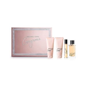 Set  Michael Kors Gorgeous EDP + Gel de Ducha + Loción + Travel Spray