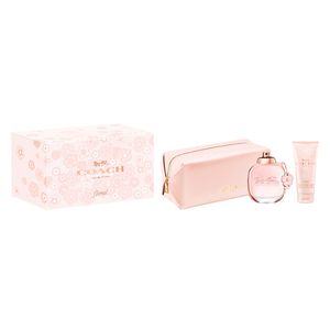 Set Coach Floral EDP + Loción + Cosmetiquera