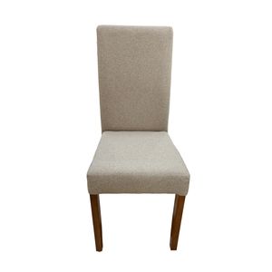 Silla De Comedor Vali Modelo Ekko Tela Magic Beige