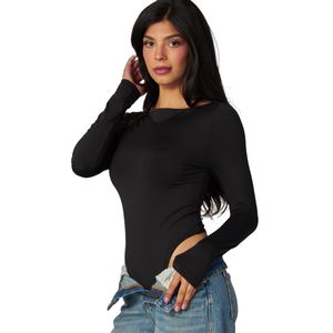 Blusa Look Me Manga Larga