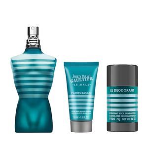 Set Jean Paul Gaultier Le Male EDT + Desodorante + Bálsamo After Shave