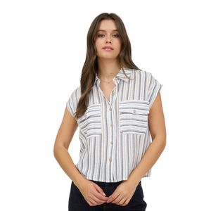 Blusa Casual Manga Corta