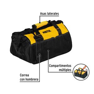 Maletín Portaherramientas 16" Pretul MALE-16P