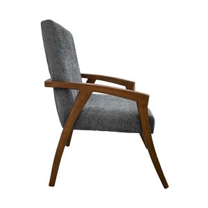 Silla Vali Preston Patas De Madera Parota Claro