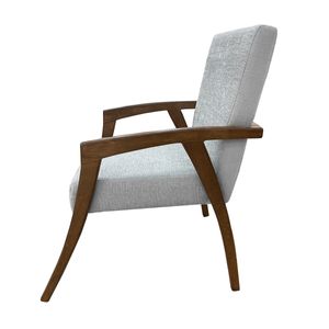 Silla Vali Preston Patas De Madera Parota Claro