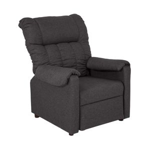 Reclinable De Push Back Niko Delfin  Gris Oscuro