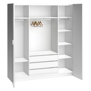 Armario De 4 Puertas Snow