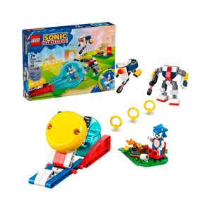 Lego Batalla de Sonic En La Fogata 177 Piezas Modelo 77001