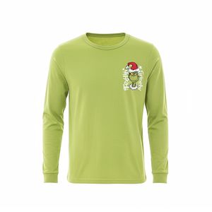 Conjunto Pijama Grinch Playera Manga Larga y Pantalón Para Caballero