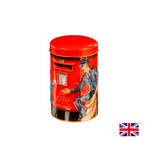 Lata De Mini Galletas Con Chispas De Chocolate Diseño De Buzón De Correos 100g