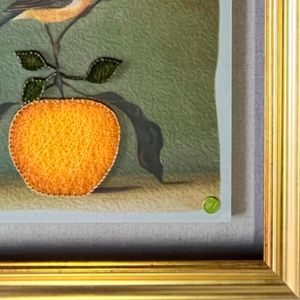 Cuadro Marmol Gallery Yellow Singing De 75X75cm