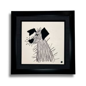 Cuadro Marmol Gallery Le Chein Èchevelè Medida 89X89cm