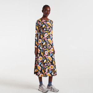 Vestido Compañía Fantástica Midi con Estampado