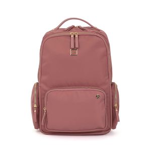 Pañalera Mochila Cloe Nylon Rosa