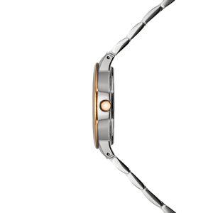 Reloj Dama Moda Acero Modelo Ttrgd3519B Color Combinado Marca Montescano