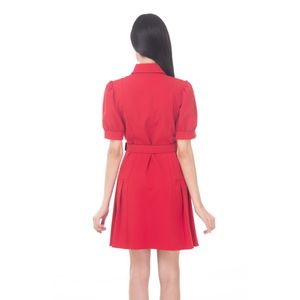 Vestido Sarah Bustani Corto Manga Corta