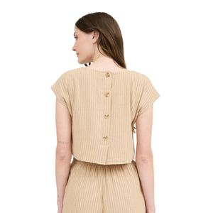 Blusa Look Me Manga Corta