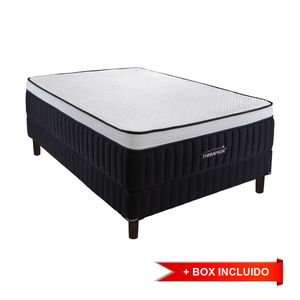 Juego Colchón y  Box Linea Classic Altura 39cm Nolan Comfort Medio