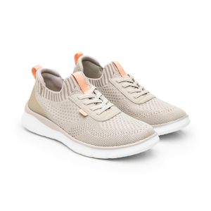 Tenis Flexi Running Dama 125616 Beige