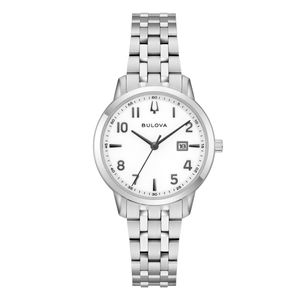 Reloj Dama Moda Acero Modelo 96M174 Plata Marca Bulova